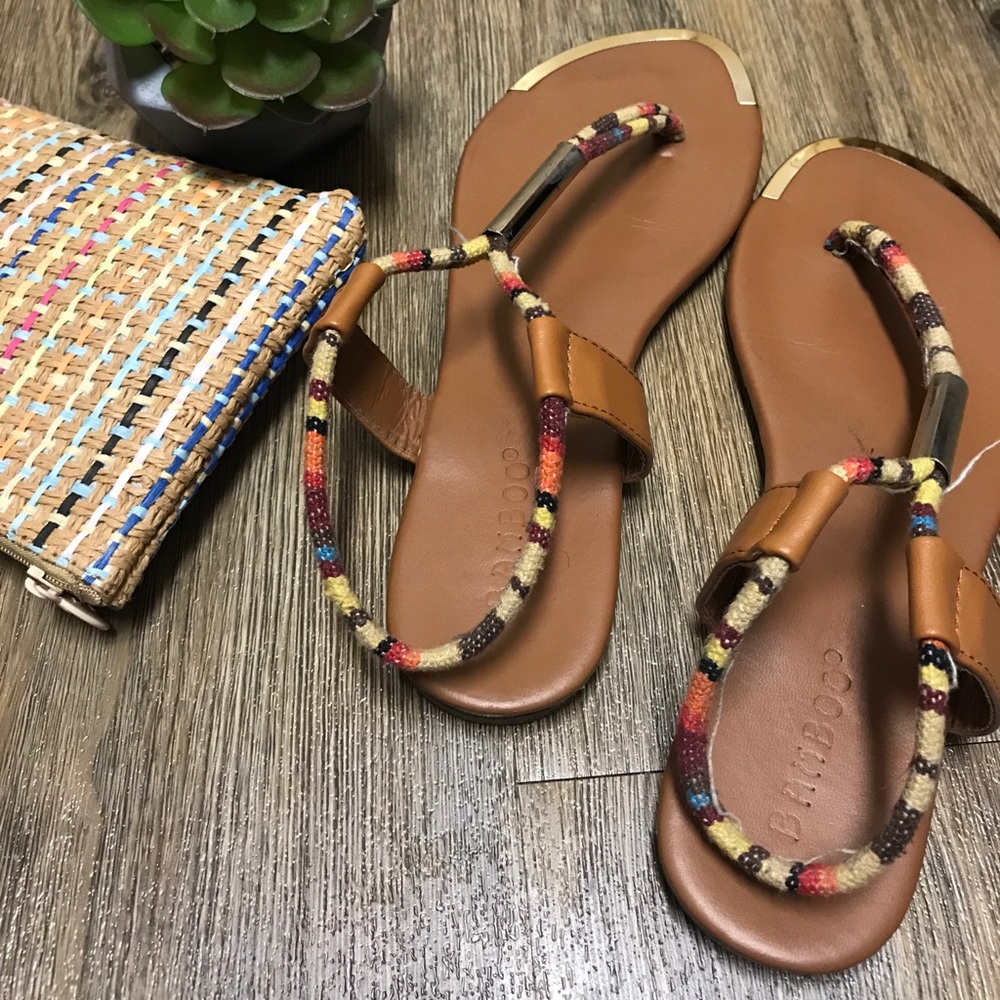 Colorful sandals